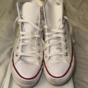 White High-Top Converse